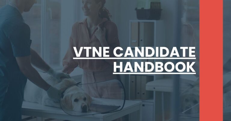 VTNE Candidate Handbook Feature Image