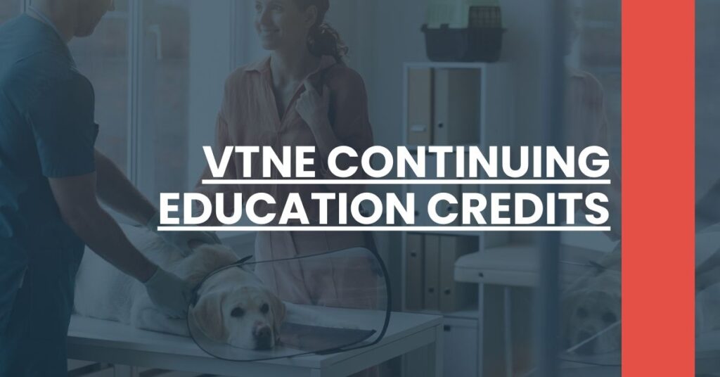 VTNE Continuing Education Credits Feature Image